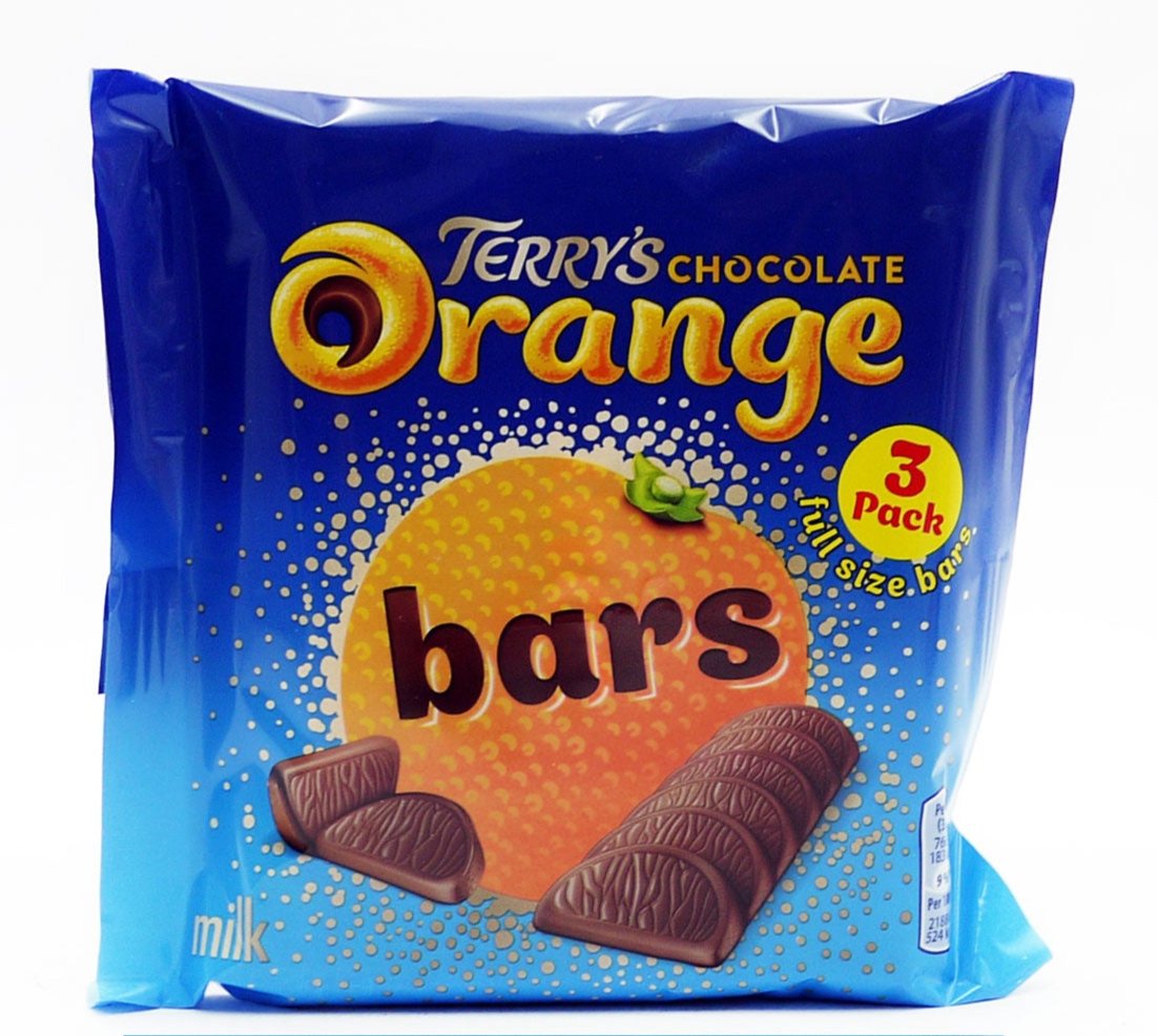 Terrys Orange Chocolate 3 Pack 105g Terrys Orange Chocolate 3 Pack 105g